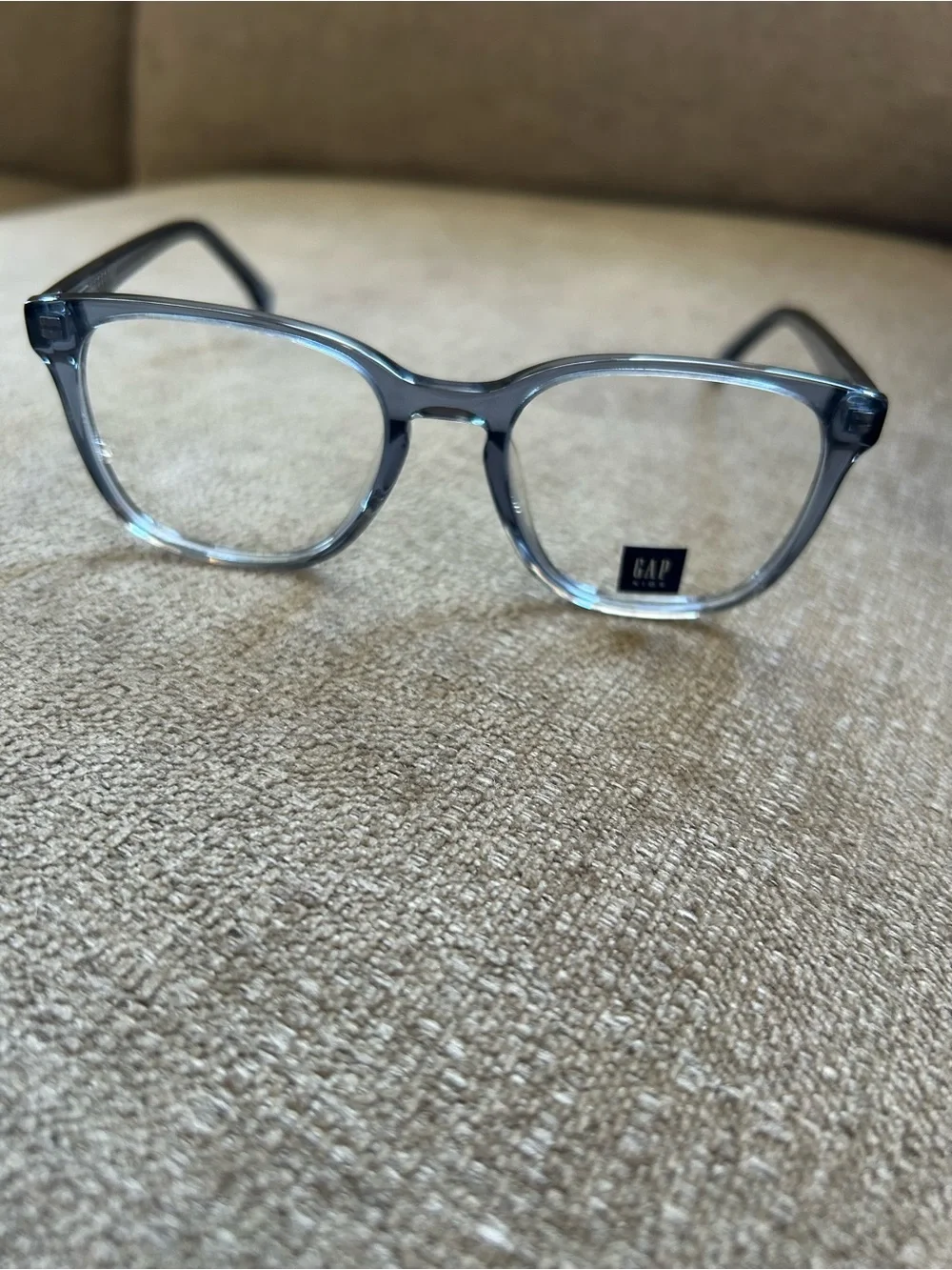 GAP Kids Translucent Blue Clear Frame Glasses